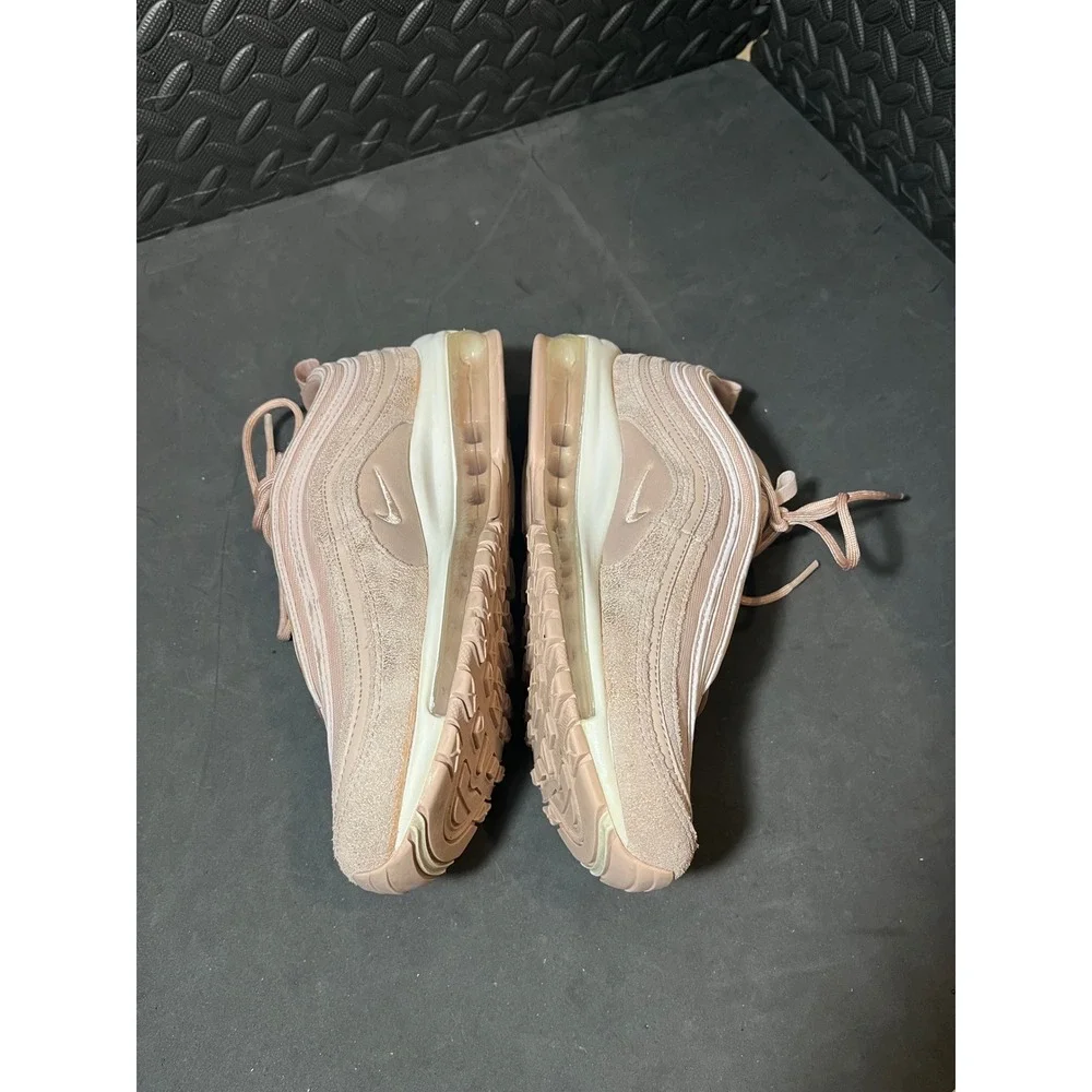 Nike Air Max 97 Trainers US 8 Pink Metallic Particle‎ Beige Shoes Sneakers